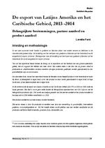 De export van Latijns Amerika en het Caribisch Gebied 2013-2014